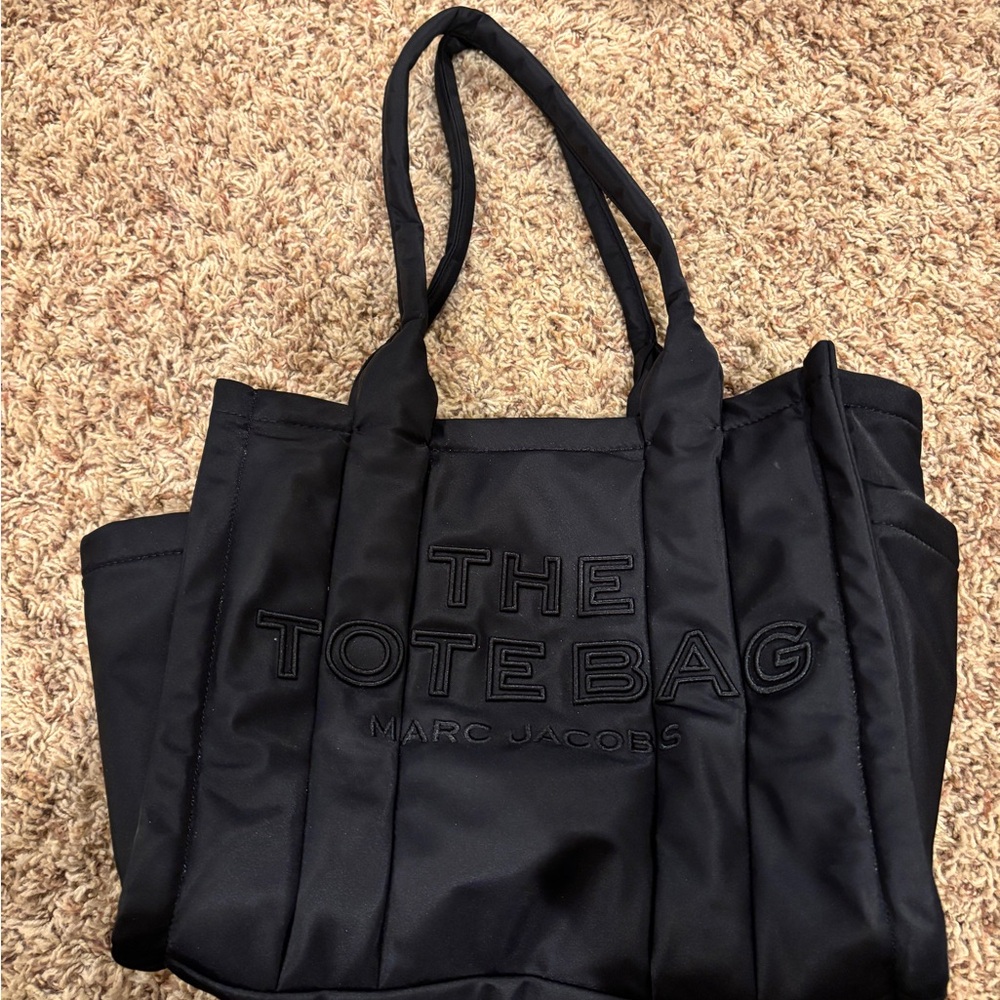 Marc Jacobs Black Quilted Tote